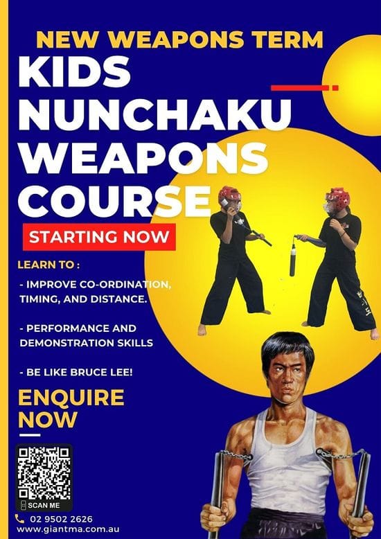 Kids Nunchaku Weapon Course